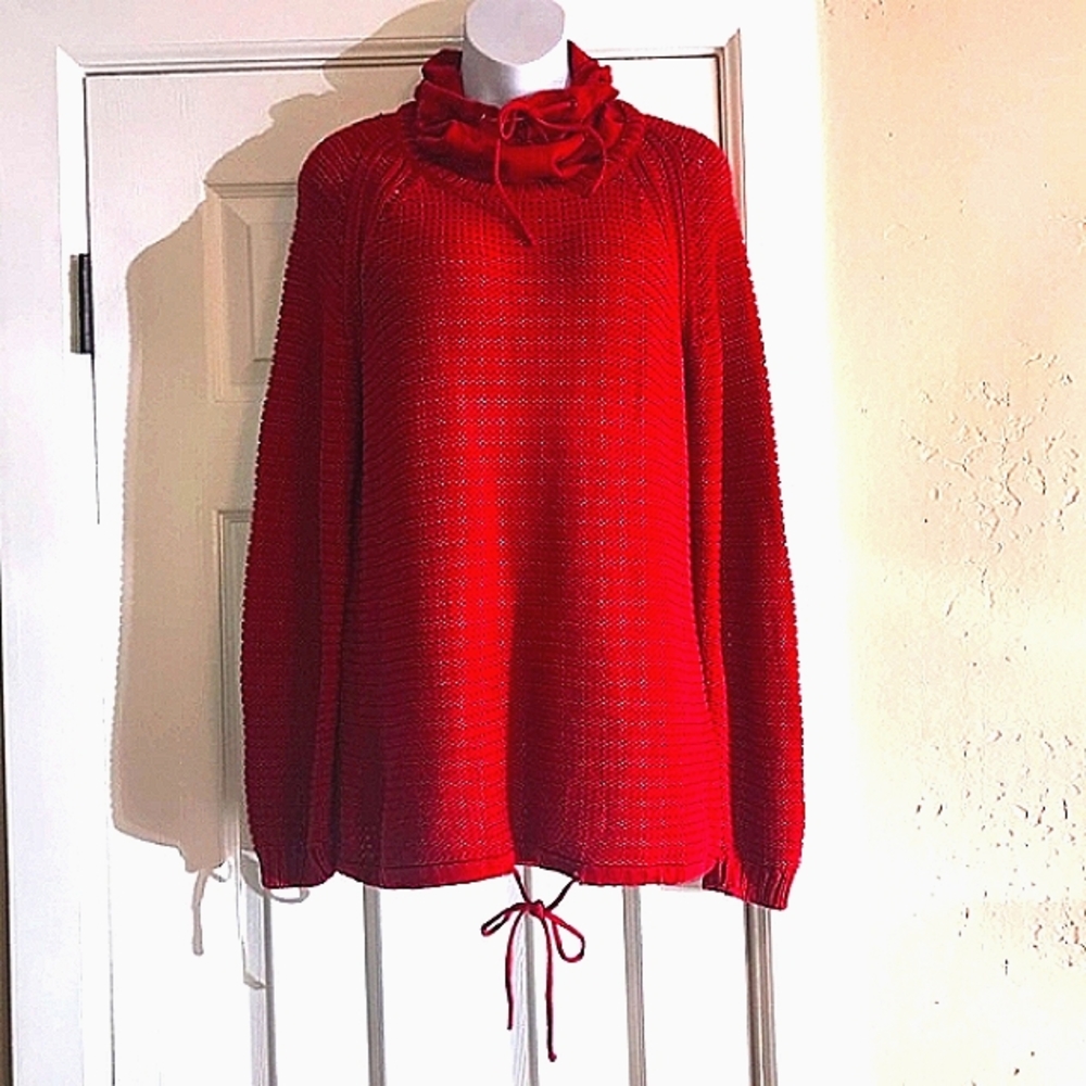 EUC Gorgeous Collection L. COTTON Sweater-USA8 - Picture 4 of 8